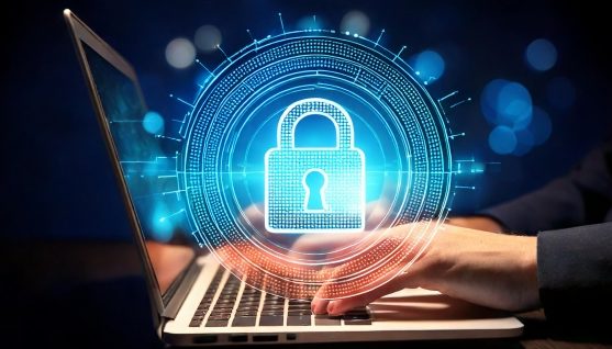 セキュリティとプライバシーを想起させる画像